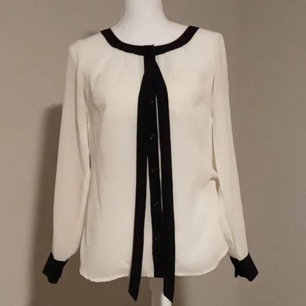 Van Heusen long sleeved sheer button down